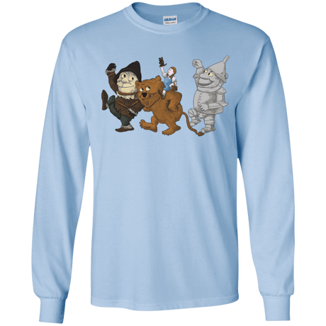 T-Shirts Light Blue / YS Where the Friends Things Are Youth Long Sleeve T-Shirt