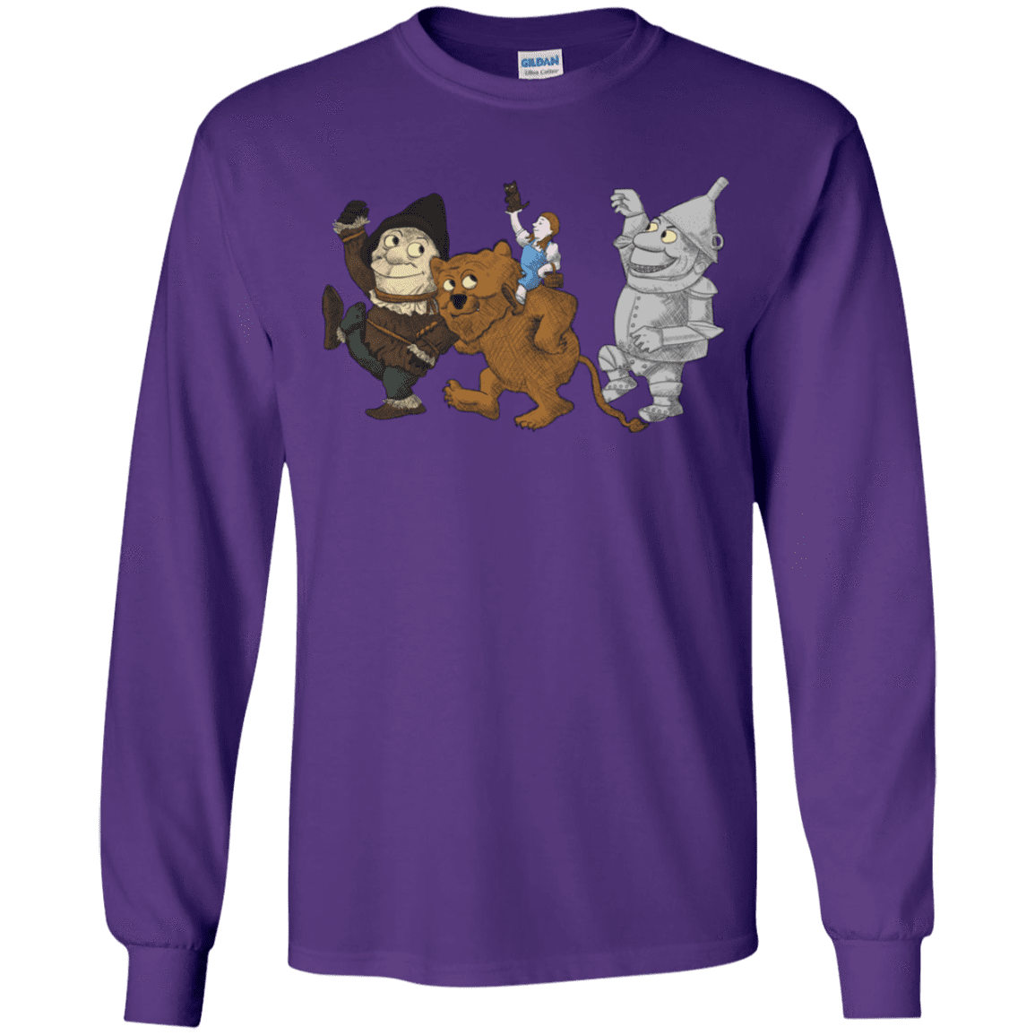 T-Shirts Purple / YS Where the Friends Things Are Youth Long Sleeve T-Shirt