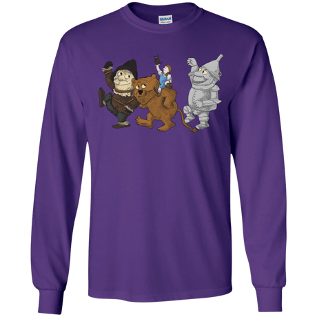 T-Shirts Purple / YS Where the Friends Things Are Youth Long Sleeve T-Shirt