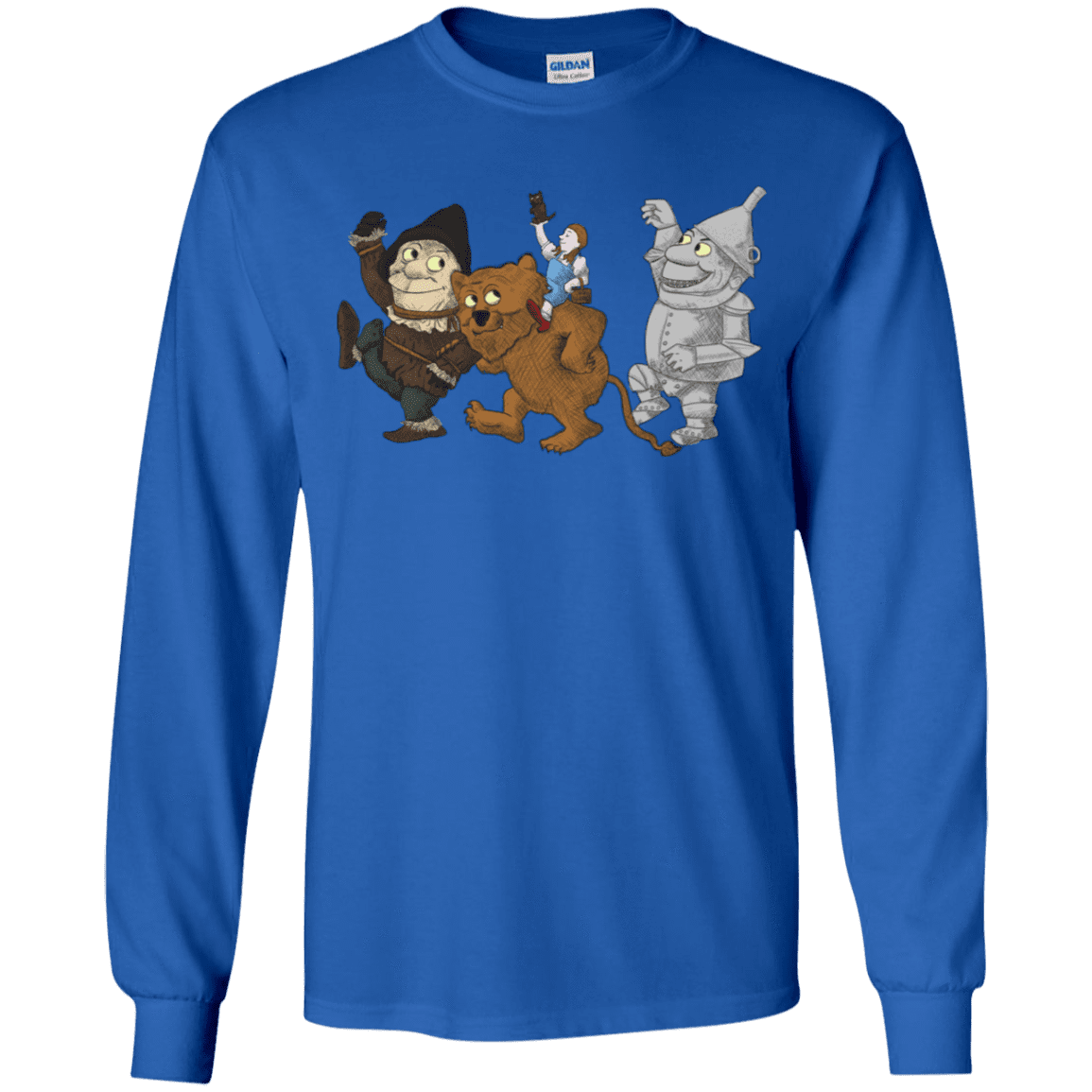 T-Shirts Royal / YS Where the Friends Things Are Youth Long Sleeve T-Shirt