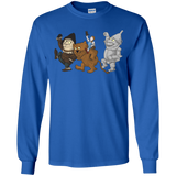 T-Shirts Royal / YS Where the Friends Things Are Youth Long Sleeve T-Shirt