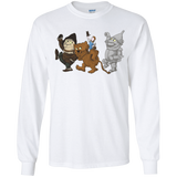 T-Shirts White / YS Where the Friends Things Are Youth Long Sleeve T-Shirt
