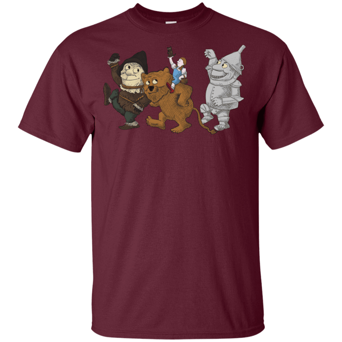 T-Shirts Maroon / YXS Where the Friends Things Are Youth T-Shirt