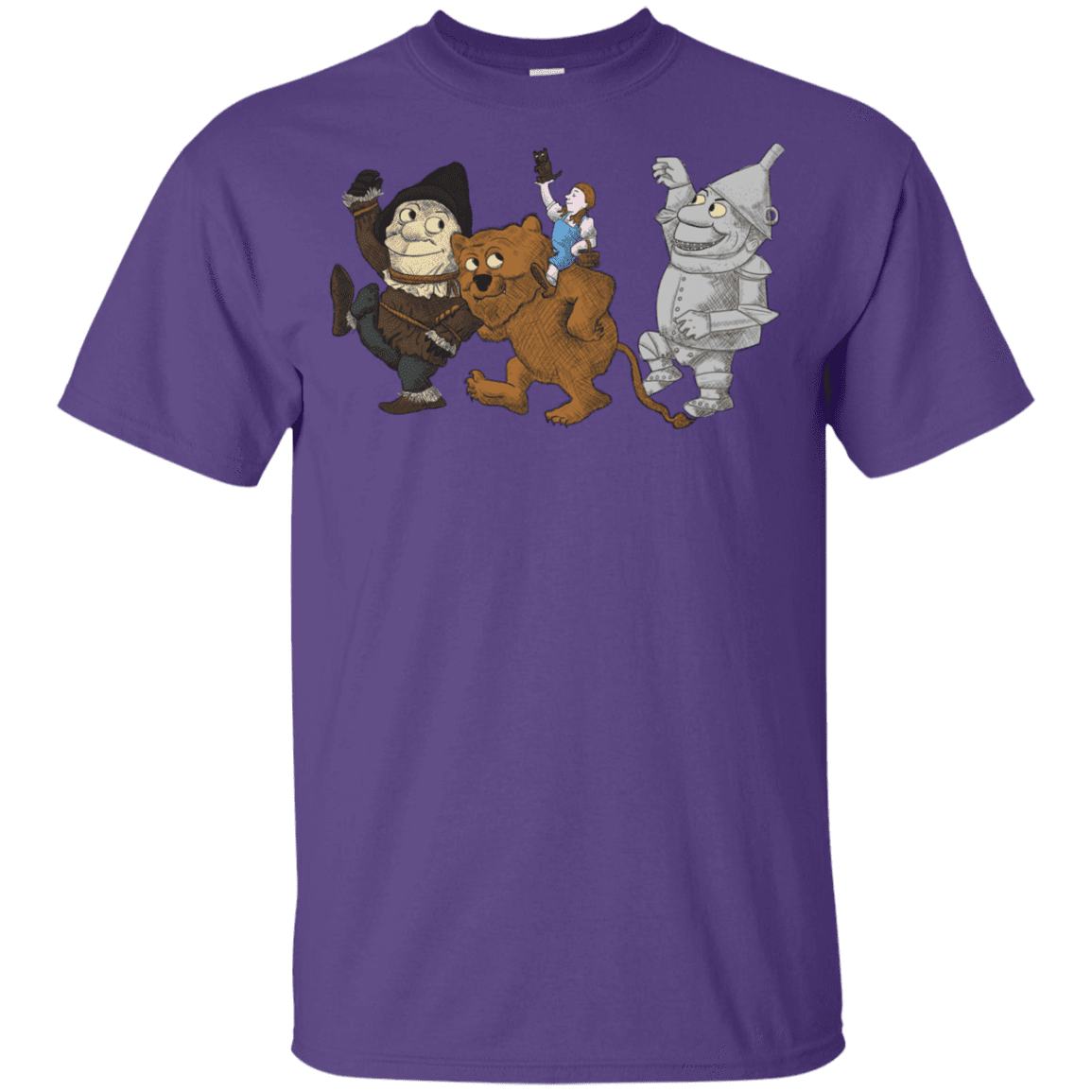 T-Shirts Purple / YXS Where the Friends Things Are Youth T-Shirt