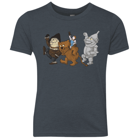 T-Shirts Vintage Navy / YXS Where the Friends Things Are Youth Triblend T-Shirt