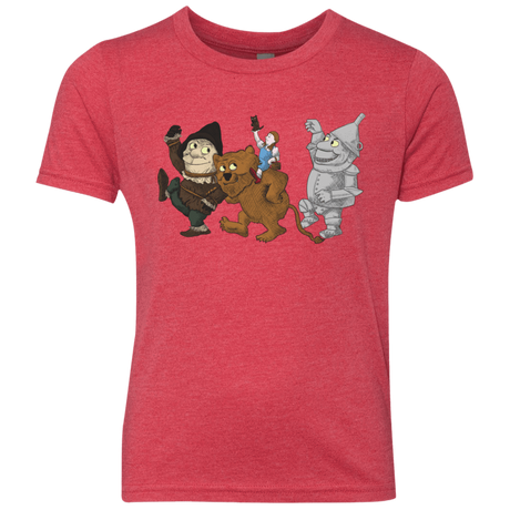 T-Shirts Vintage Red / YXS Where the Friends Things Are Youth Triblend T-Shirt