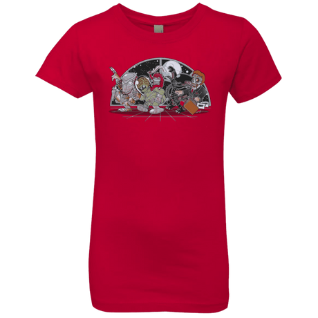 T-Shirts Red / YXS Where The Nasty Aliens are Girls Premium T-Shirt