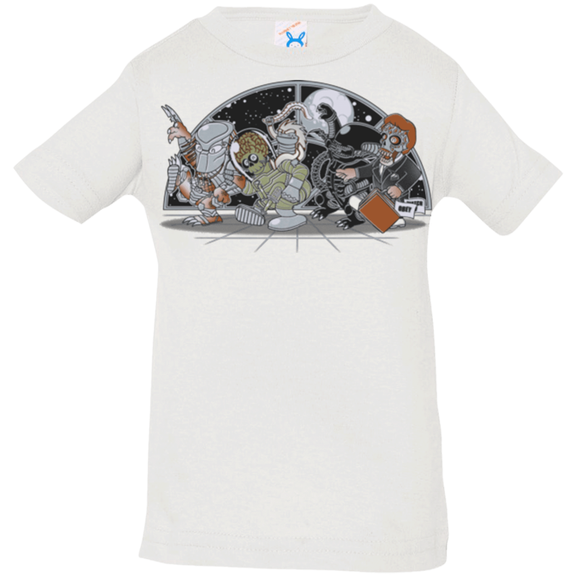 T-Shirts White / 6 Months Where The Nasty Aliens are Infant Premium T-Shirt