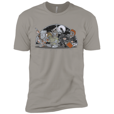 T-Shirts Light Grey / X-Small Where The Nasty Aliens are Men's Premium T-Shirt