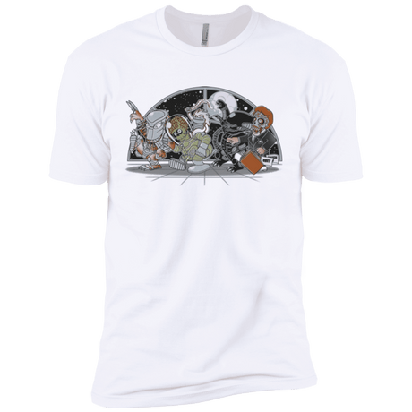 T-Shirts White / X-Small Where The Nasty Aliens are Men's Premium T-Shirt