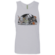 T-Shirts Heather Grey / Small Where The Nasty Aliens are Men's Premium Tank Top
