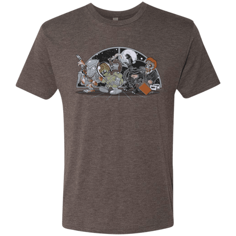 T-Shirts Macchiato / Small Where The Nasty Aliens are Men's Triblend T-Shirt