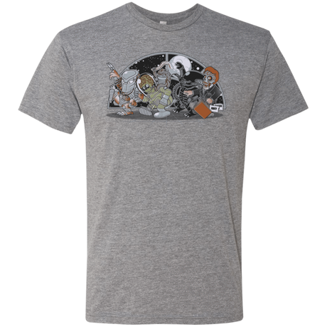 T-Shirts Premium Heather / Small Where The Nasty Aliens are Men's Triblend T-Shirt