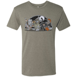 T-Shirts Venetian Grey / Small Where The Nasty Aliens are Men's Triblend T-Shirt