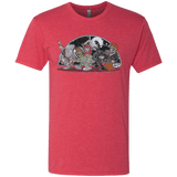 T-Shirts Vintage Red / Small Where The Nasty Aliens are Men's Triblend T-Shirt