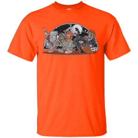 T-Shirts Orange / Small Where The Nasty Aliens are T-Shirt