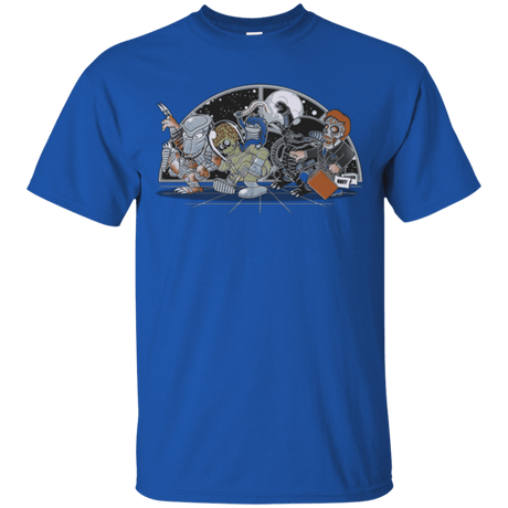 T-Shirts Royal / Small Where The Nasty Aliens are T-Shirt