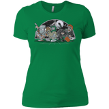 T-Shirts Kelly Green / X-Small Where The Nasty Aliens are Women's Premium T-Shirt