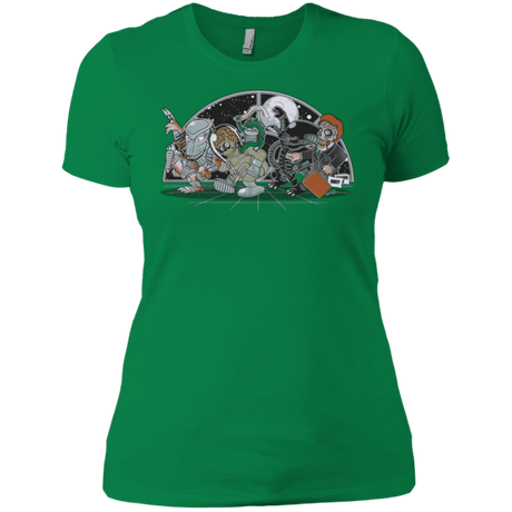 T-Shirts Kelly Green / X-Small Where The Nasty Aliens are Women's Premium T-Shirt