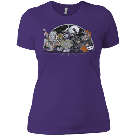 T-Shirts Purple / X-Small Where The Nasty Aliens are Women's Premium T-Shirt