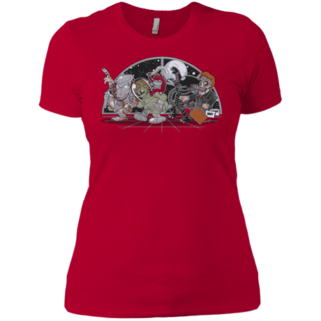 T-Shirts Red / X-Small Where The Nasty Aliens are Women's Premium T-Shirt
