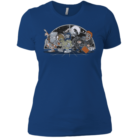 T-Shirts Royal / X-Small Where The Nasty Aliens are Women's Premium T-Shirt
