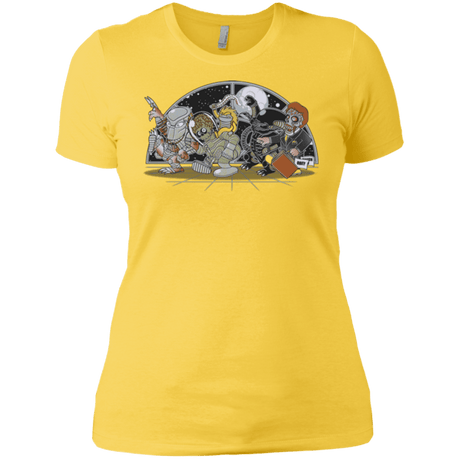 T-Shirts Vibrant Yellow / X-Small Where The Nasty Aliens are Women's Premium T-Shirt