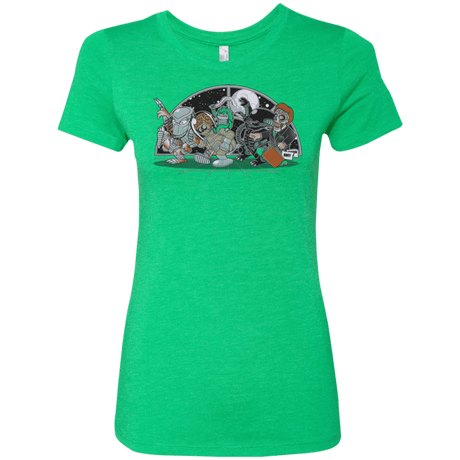T-Shirts Envy / Small Where The Nasty Aliens are Women's Triblend T-Shirt