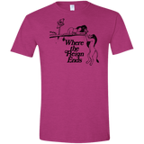 T-Shirts Antique Heliconia / S Where the Reign Ends Men's Semi-Fitted Softstyle