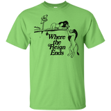 T-Shirts Lime / S Where the Reign Ends T-Shirt