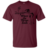 T-Shirts Maroon / S Where the Reign Ends T-Shirt