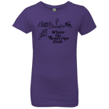 T-Shirts Purple Rush / YXS Where the Sewer Pipe Ends Girls Premium T-Shirt
