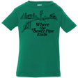 T-Shirts Kelly / 6 Months Where the Sewer Pipe Ends Infant Premium T-Shirt