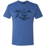 T-Shirts Vintage Royal / Small Where the Sewer Pipe Ends Men's Triblend T-Shirt