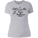 T-Shirts Heather Grey / X-Small Where the Sewer Pipe Ends Women's Premium T-Shirt