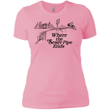T-Shirts Light Pink / X-Small Where the Sewer Pipe Ends Women's Premium T-Shirt