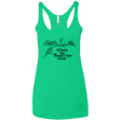 T-Shirts Envy / X-Small Where the Sewer Pipe Ends Women's Triblend Racerback Tank