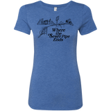 T-Shirts Vintage Royal / Small Where the Sewer Pipe Ends Women's Triblend T-Shirt