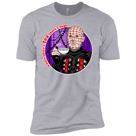 T-Shirts Heather Grey / YXS Where There's Tea Boys Premium T-Shirt