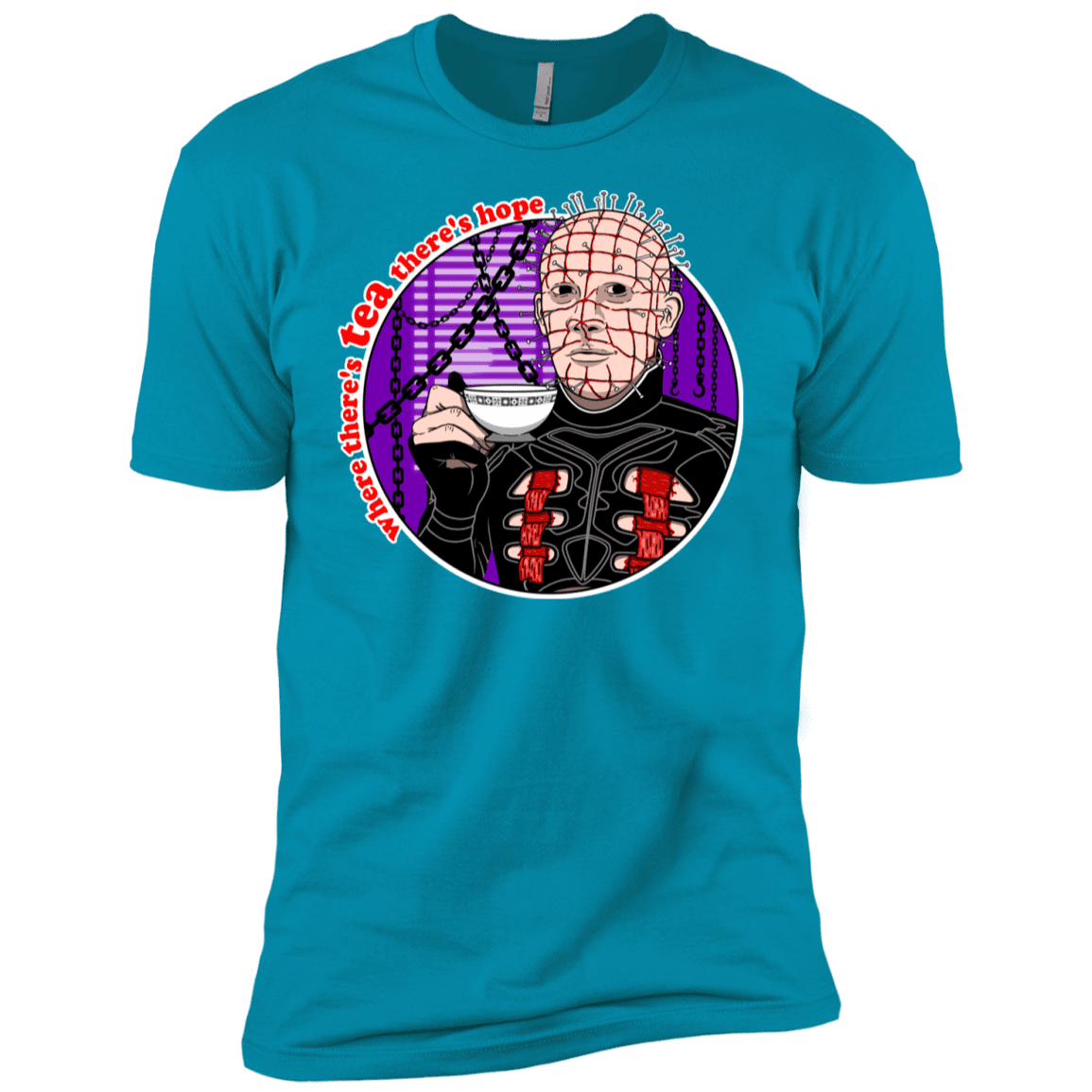 T-Shirts Turquoise / YXS Where There's Tea Boys Premium T-Shirt