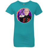 T-Shirts Tahiti Blue / YXS Where There's Tea Girls Premium T-Shirt