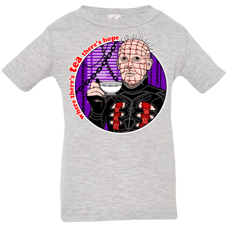 T-Shirts Heather Grey / 6 Months Where There's Tea Infant Premium T-Shirt