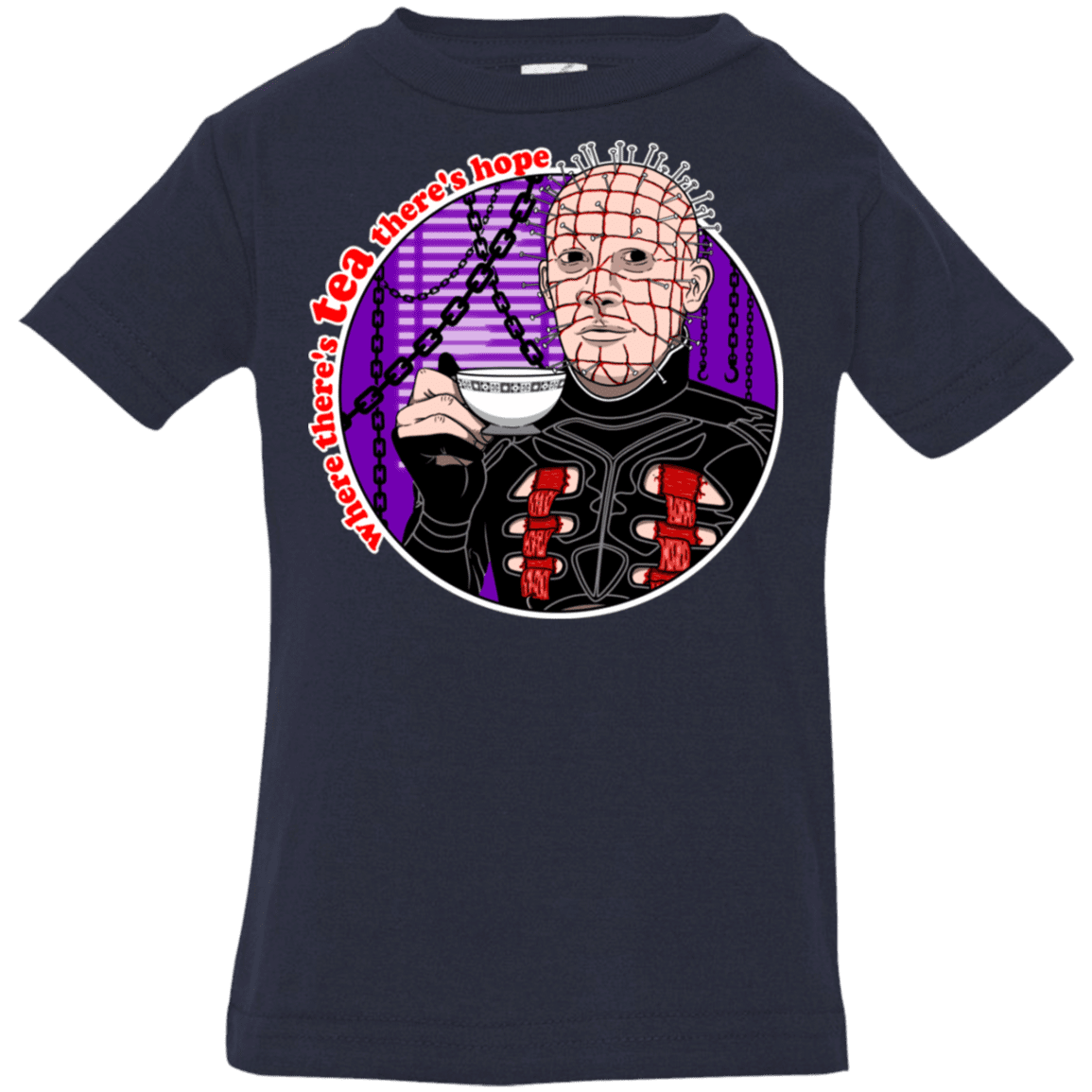 T-Shirts Navy / 6 Months Where There's Tea Infant Premium T-Shirt