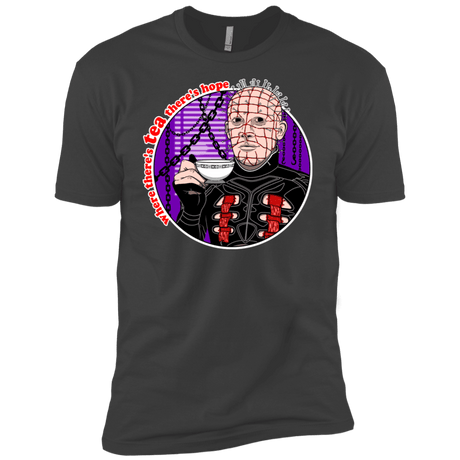 T-Shirts Heavy Metal / X-Small Where There's Tea Men's Premium T-Shirt