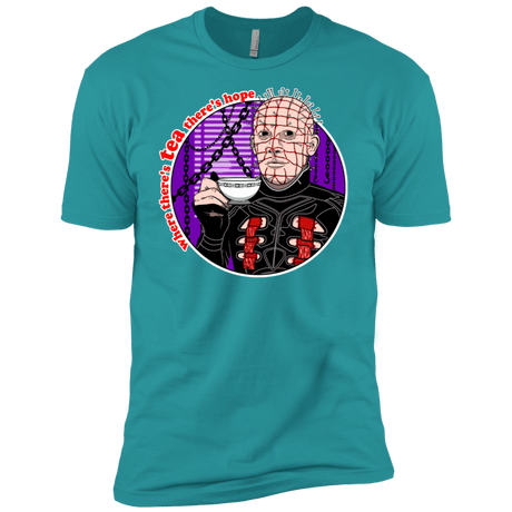 T-Shirts Tahiti Blue / X-Small Where There's Tea Men's Premium T-Shirt