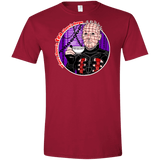 T-Shirts Cardinal Red / S Where There's Tea Men's Semi-Fitted Softstyle