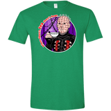 T-Shirts Heather Irish Green / S Where There's Tea Men's Semi-Fitted Softstyle