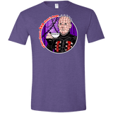 T-Shirts Heather Purple / S Where There's Tea Men's Semi-Fitted Softstyle