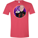 T-Shirts Heather Red / S Where There's Tea Men's Semi-Fitted Softstyle