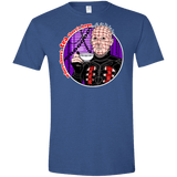 T-Shirts Heather Royal / X-Small Where There's Tea Men's Semi-Fitted Softstyle